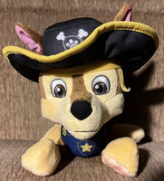 Chase Wearing a Pirate Hat