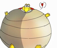 ノコノコ　inflated