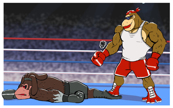 Fighter King Kong by FURIOUSFURRY333 -- Fur Affinity [dot] net