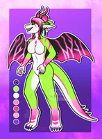 ADOPT DRAGON GIRL | closed  🌸💚