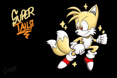 Super Sonic and Super Tails by hker021 -- Fur Affinity [dot] net