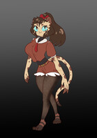 Cheetah lady!