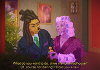 You can pay for your own fare darling