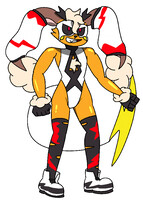 Crystal, the Raichu/Lopunny Libre!