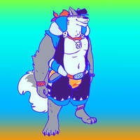 Beach Wolf