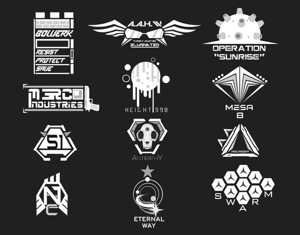 Create a futuristic, sci fi, cyberpunk logo by Naseemam | Fiverr