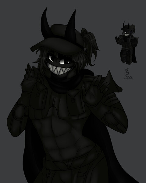 New Roblox avatar! by Pluto_the_Protogen -- Fur Affinity [dot] net