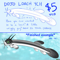 $5 Dojo loach YCH