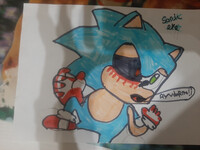 Sonic exe and gisnt sonic by sonicMVA -- Fur Affinity [dot] net