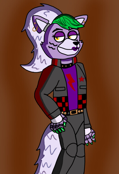 ROXY) FNAF: SECURITY BREACH by Couby -- Fur Affinity [dot] net