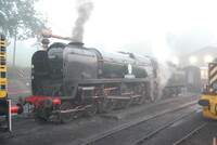 Misty Morning Bulleid