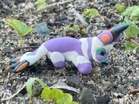 A soft creature with a horn