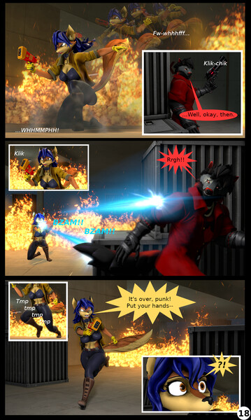 Sly Cooper: Sins of the Fathers (Page Five) by LonePhantom -- Fur