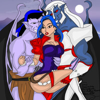 Disney's Gargoyles Love Triangle