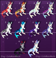 HQ CHEAP FERAL DRAGON/DEMON CHARACTER ADOPTS! by AnalShop -- Fur Affinity  [dot] net