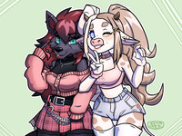 Nobi and Roxy