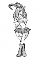 Ibex Girl by Snoutless