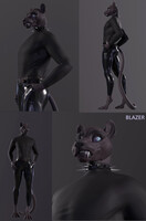 Deer for 3D printing by BIazzzer -- Fur Affinity [dot] net