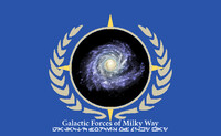 Flag of the Galactic Forces of Milky Way