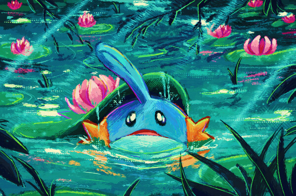 Mudkip use Hydro Vortex! - Pokemon Day 2021 by NickyWindu on DeviantArt