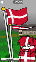 NationCats Flag Cards - Denmark