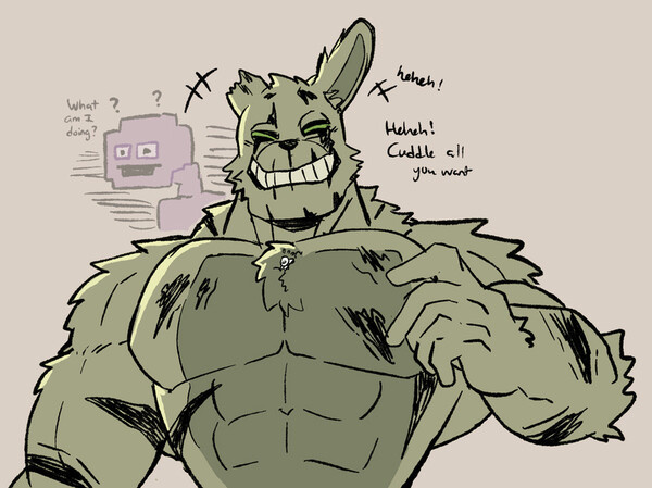 Springtrap fnaf 3 by 01FireWolf -- Fur Affinity [dot] net