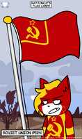 NationCats Flag Cards - Soviet Union (1924)
