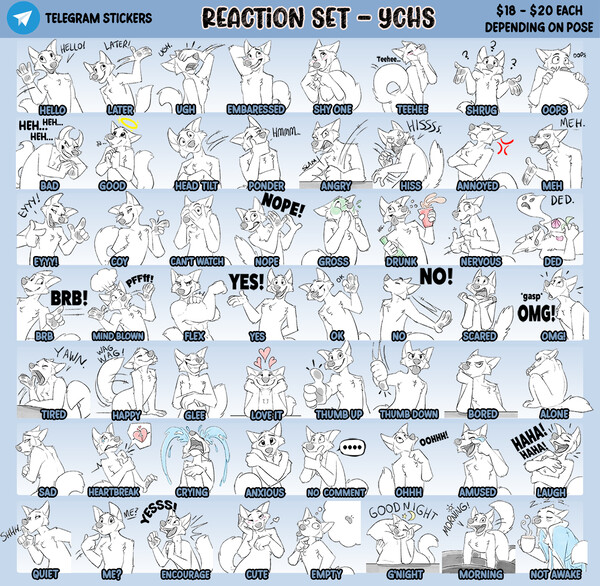 18 telegram stickers discount