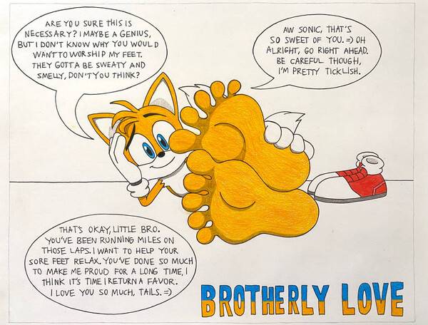 Tails' Little Bro~ by RaymanxBelle -- Fur Affinity [dot] net