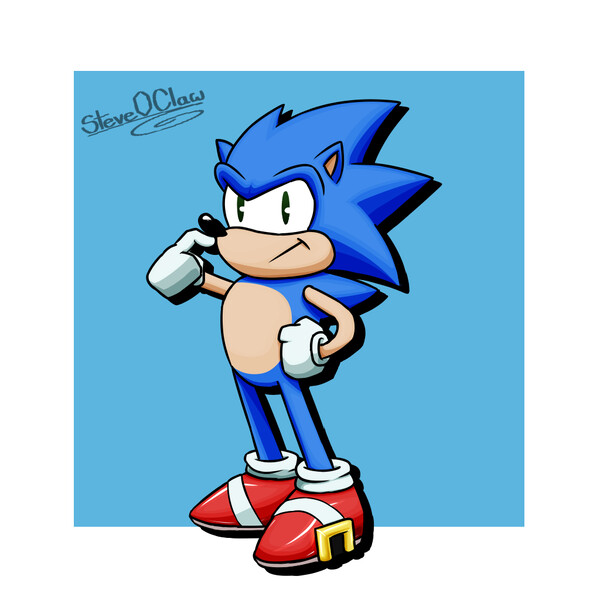 Classic Sonic - Sonic The Hedgehog Classic Sonic - (1024x1024) Png Clipart  Download