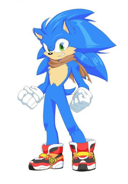 DARKSPINE SONIC ( Redesigned by RexcoCorps ) by 3rdHarleyJoe -- Fur  Affinity [dot] net