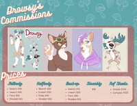 🍄 Drowsy's Commissions - OPEN 🍄