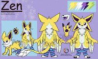 Raging Bolt (paradox raikou) Redesign by leechpup -- Fur Affinity [dot] net