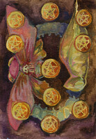Ten of pentacles