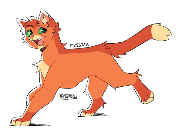 Firestar  Warrior Cats by Wolfyrawrrr -- Fur Affinity [dot] net