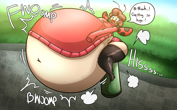 Free: Big Ol' Puffer By Nastbag - Puffer Fish Girl Inflation 