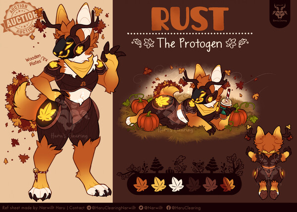 Free art for rust the protogen by The_w0l - FurryStation