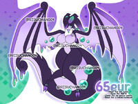 🐉 CLOSED - Noivern x Goodra FUSION ADOPT