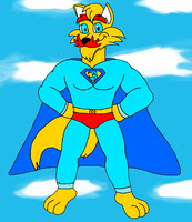 Super BlueEyed Wolf