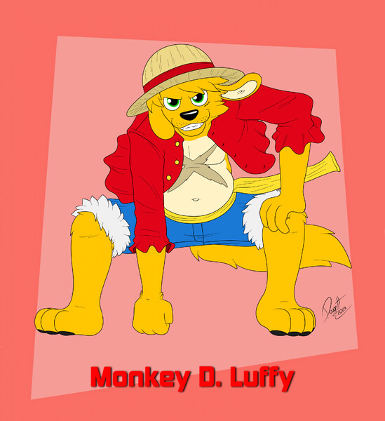 Monkey D. Luffy (Gear 2) weeaboonerd - Illustrations ART street