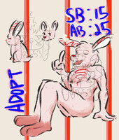 Strawberry Milkshake Flavored Lagomorph adopt