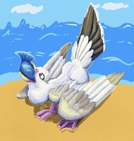 Gull Gecko by Gyrofeather
