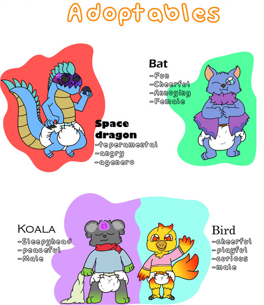 the adopters according to the mandela catalog by UobZzik -- Fur Affinity  [dot] net