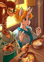 Commission: Ramen Date