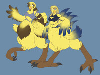 Stream Sketch: Floofy Choco-taursplosion!