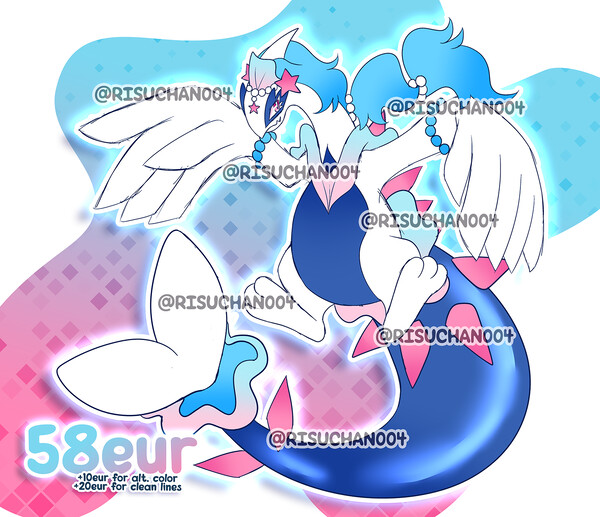 ✨ CLOSED - Walking Wake x Arceus FUSION ADOPT by risuchan004 -- Fur  Affinity [dot] net