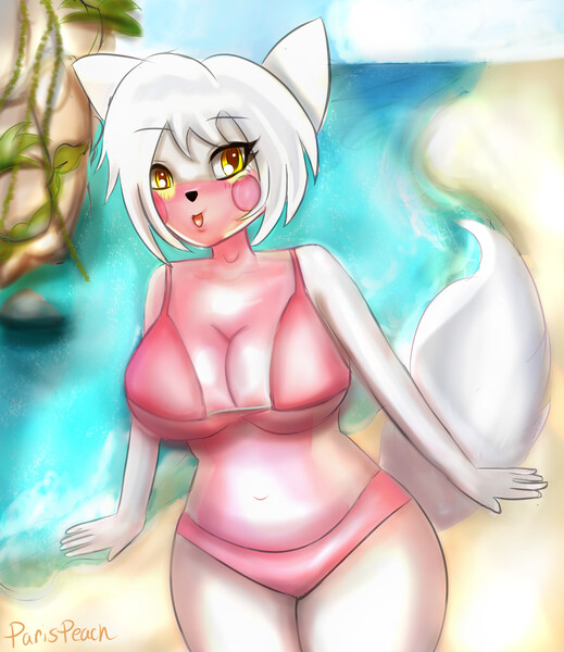 FNIA Mangle by ParisPeach Fur Affinity dot net