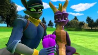 Sly Cooper Tames Spyro 1