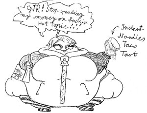 Mime an Fat by Fishman_Paul -- Fur Affinity [dot] net