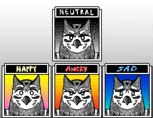 O M O R I Emotions Template by Ryuzaka -- Fur Affinity [dot] net